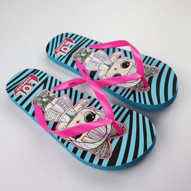 L.O.L. SURPRISE! LOL Surprise Kinder Flip Flops Zehentrenner Gr. 26 bis 33