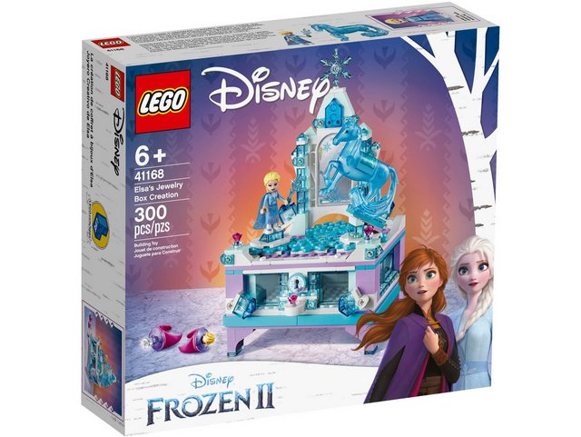 LEGO® Konstruktionsspielsteine LEGO® Disney 41168 Elsas Schmuckkästchen, (300 St)