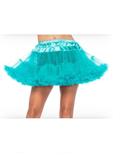 Leg Avenue Kostüm Petticoat Tüll aqua, Ideales Accessoire für sexy Kostüme und 50er/60er Jahre Look