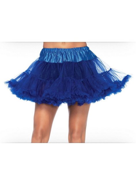 Leg Avenue Kostüm Petticoat Tüll dunkelblau, Ideales Accessoire für sexy Kostüme und 50er/60er Jahre Look