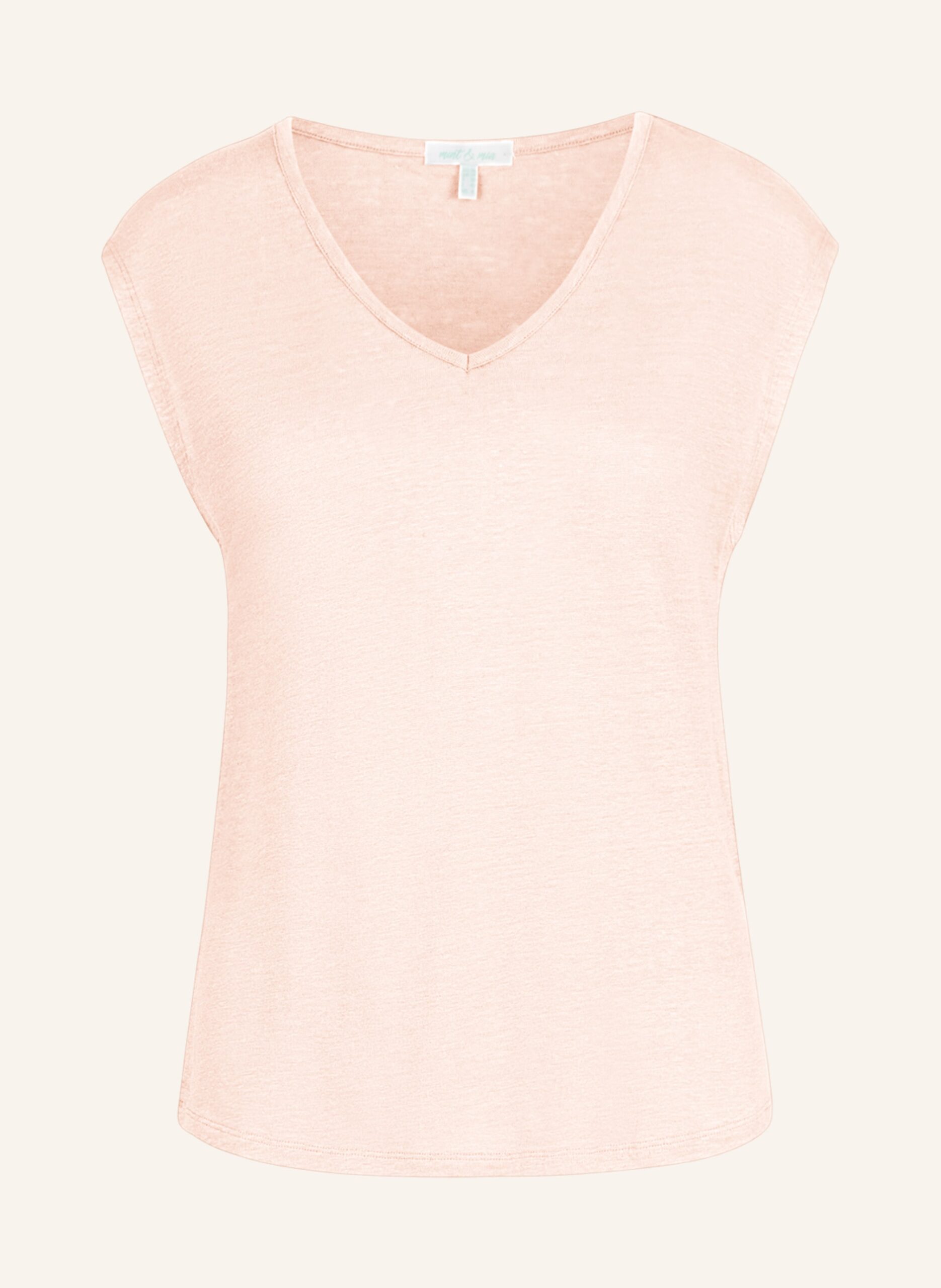 Mint & Mia Leinen T-Shirt rosa