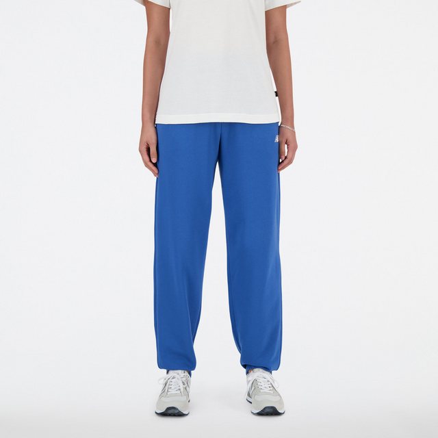 New Balance Funktionsshirt NEW BALANCE French Terry Jogginghose Blau