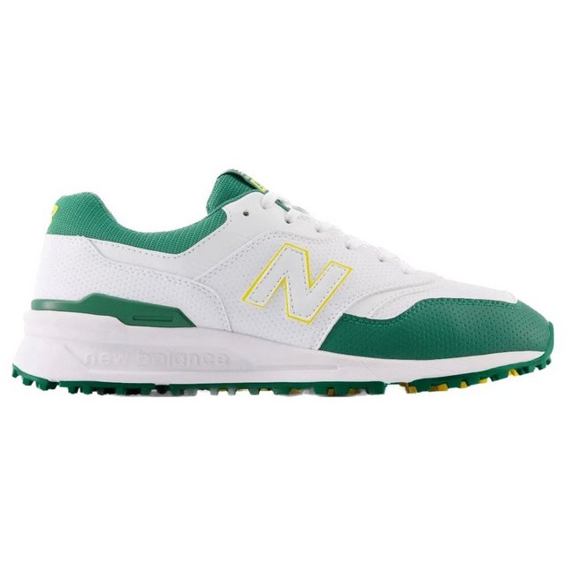 New Balance New Balance 997 SL White/Green Herren Golfschuh