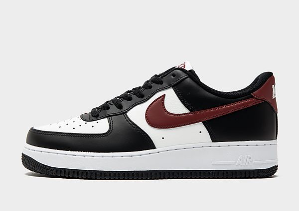 Nike Air Force 1 Low Herren - Herren, Black/Summit White/White/Dark Team Red