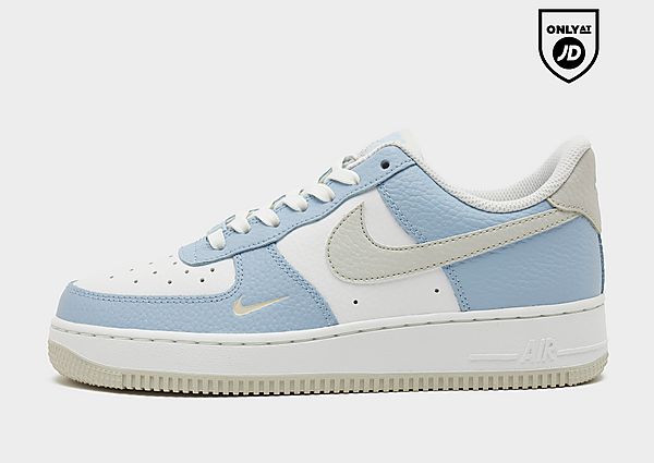 Nike Air Force 1 Low Women's - Damen, Light Armoury Blue/Summit White/Light Bone