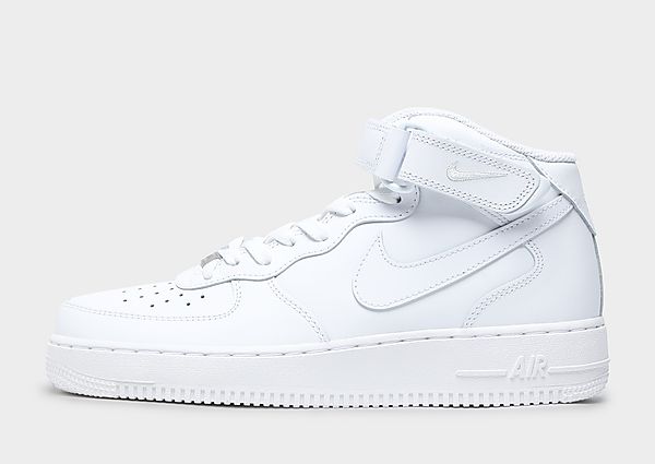 Nike Air Force 1 Mid Damen - Damen, White/White/White