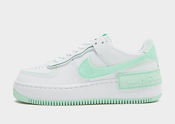 Nike Air Force 1 Shadow Damen - Damen, White/Barely Green/Mint Foam