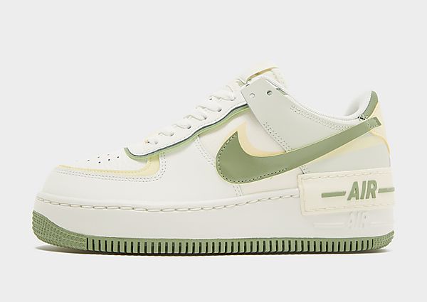 Nike Air Force 1 Shadow Women's - Damen, Sail/Alabaster/Pale Ivory/Oil Green