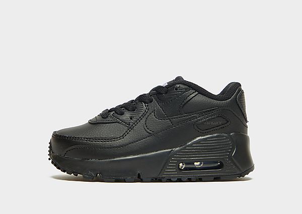 Nike Air Max 90 Leather Baby, Black/Black/White/Black