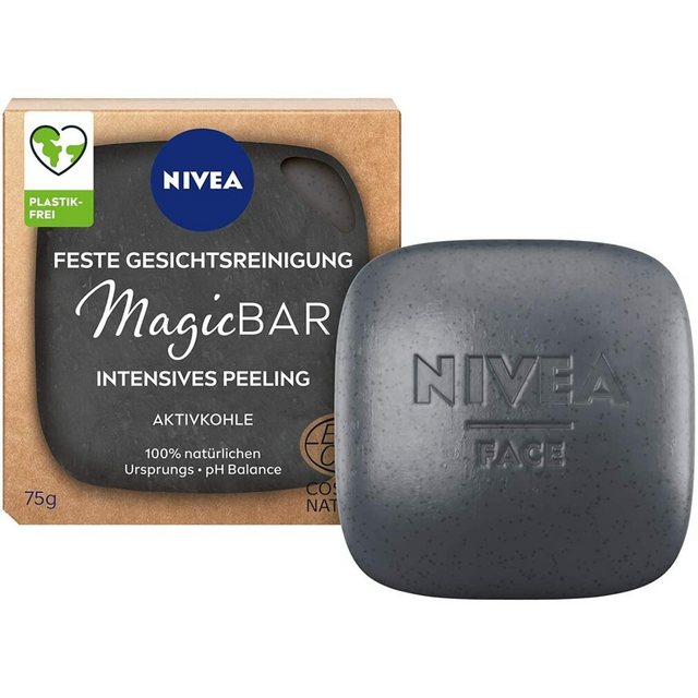 Nivea Gesichtspeeling Feste Gesichtsreinigung Intensives Peeling, 75 g