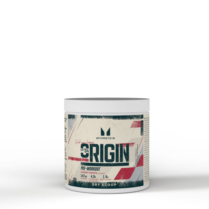 Origin Pre-Workout Dry Scoop - 18Portionen - Cherry Drops