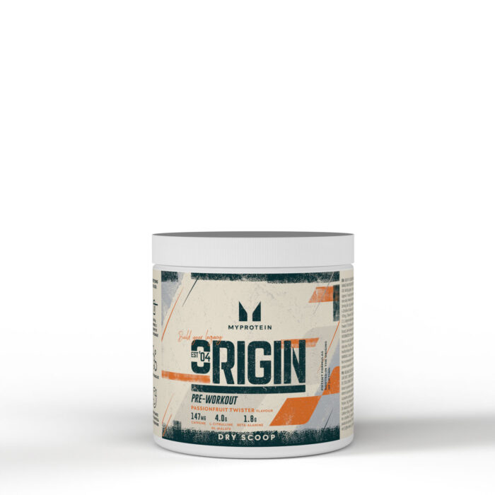 Origin Pre-Workout Dry Scoop - 18Portionen - Passionfruit Twister