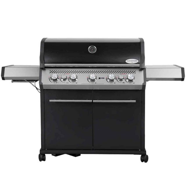 PROREGAL® Gasgrill Gasgrill S-518 mit 5 Hauptbrenner + 3-teiliges Zubehörpaket