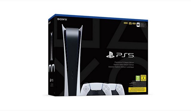 PlayStation 4 PlayStation 5 Digital Edition inkl. zweiten Controller