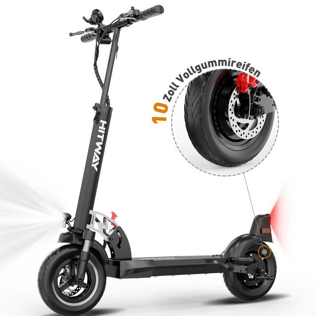 RCB E-Scooter 10 Zoll E-roller mit 480W Max. 10Ah ABE eKFV Zulassung,10-19km/h, 20,00 km/h