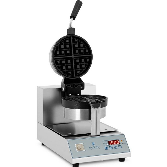 Royal Catering Waffeleisen Waffeleisen Waffelgerät Waffelautomat Waffle Maker Belgische Waffel, 1300 W