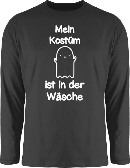 Shirtracer Rundhalsshirt Mein Kostüm ist in der Wäsche - Gespenst Geist Phantom Halloween Kostüme Herren