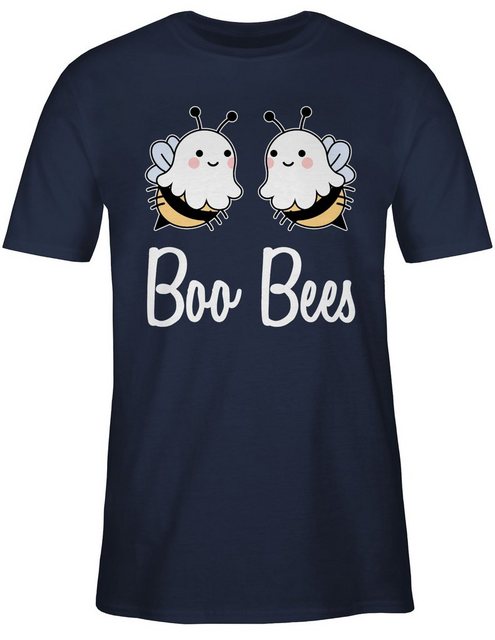 Shirtracer T-Shirt Boo Bees Boobs Halloween Kostüme Herren