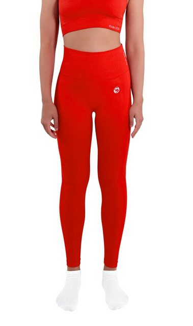 Stark Soul® Highwaist Leggings Sport Leggings "reflect" mit hohem breitem Bund