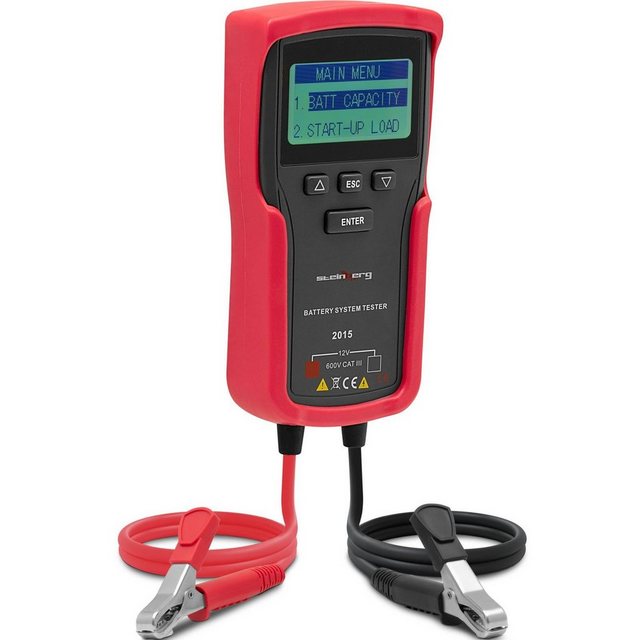 Steinberg Systems Batterietester Autobatterie Tester digital Batterietester LCD 3 - 250 Ah