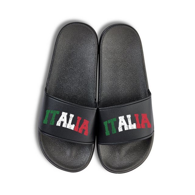 Youth Designz Italien Unisex Badelatschen Flip Flops Badeschuh mit lustigen Logo für Damen und Herren