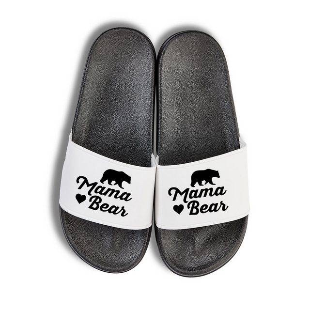 Youth Designz Mama Bear Damen Badelatschen Flip Flops Badeschuh mit lustigen Logo für Damen