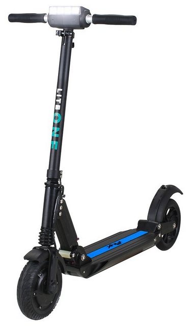 eFlux E-Scooter Lite One Elektro Roller klappbar, kein ABE, 500,00 W, 30,00 km/h, (1 tlg), Scooter - bis 30 km Reichweite - Lithium-Ionen Akku - Tempomat