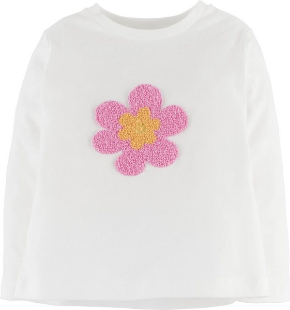 mamino Kindermode Longsleeve Mädchen Shirt -Flower