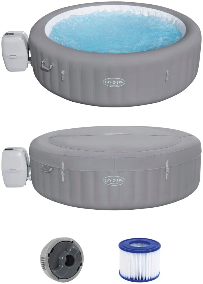 Bestway Whirlpool "LAY-Z-SPA", XXL-Whirlpool Grenada AirJet™ Ø 236 x71 cm, rund