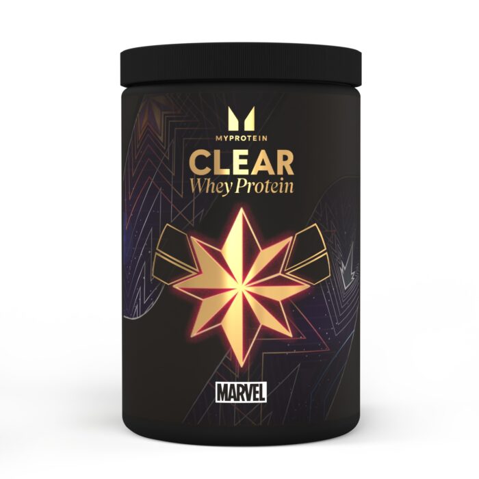 Clear Whey Protein - MARVEL - 20Portionen - Captain Marvel - Orange, Mango & Tropical