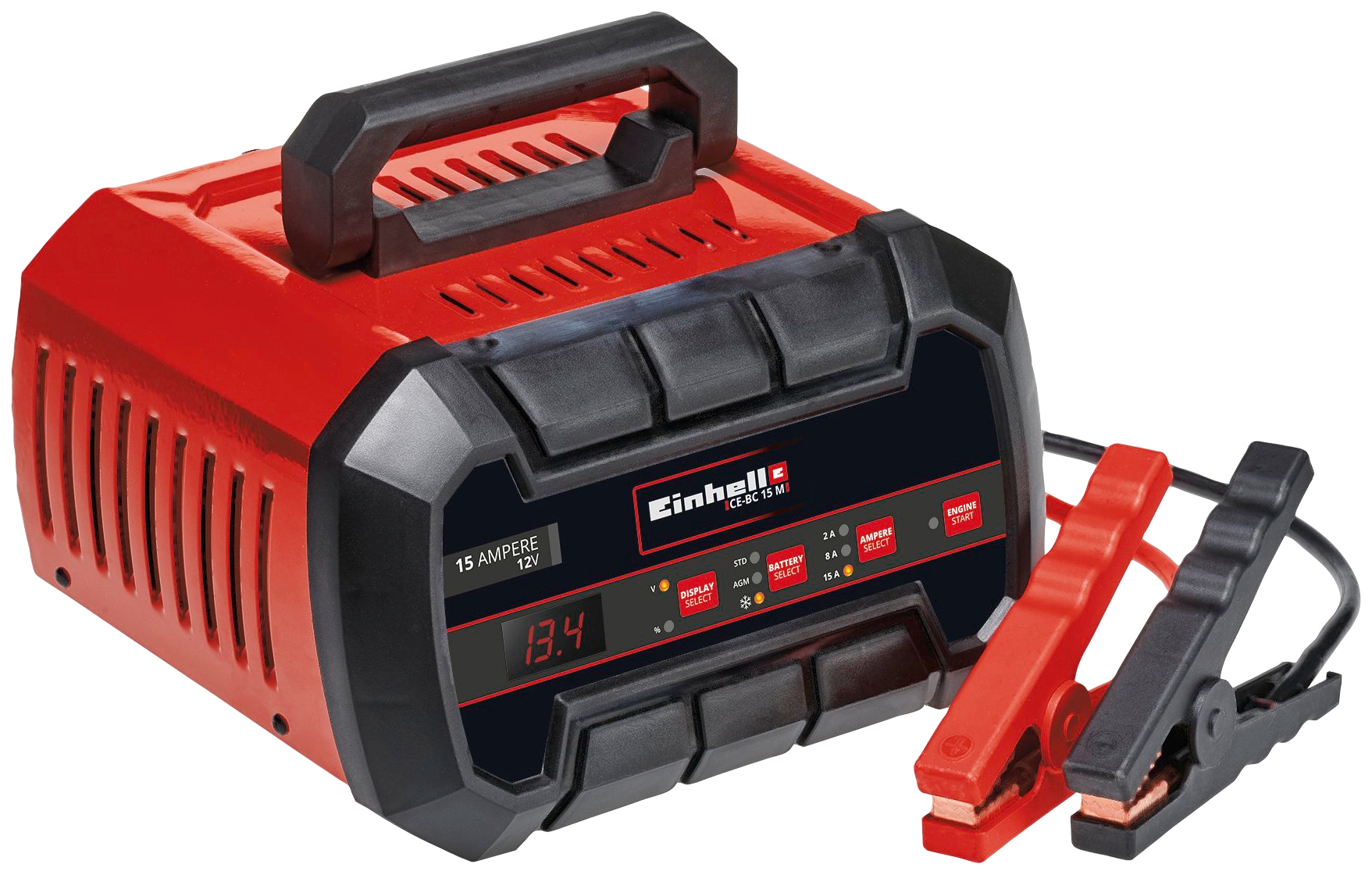 Einhell Autobatterie-Ladegerät "CE-BC 15 M", 15000 mA, 2,4-15 A, 12 V