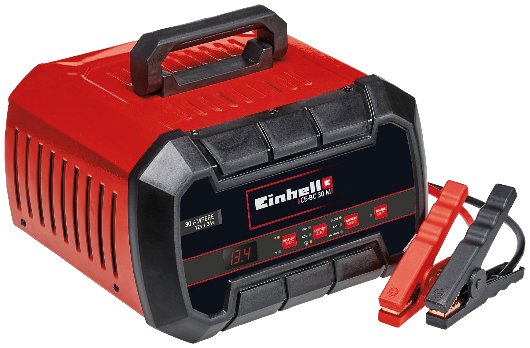 Einhell Autobatterie-Ladegerät "CE-BC 30 M", 30000 mA, 3-30 A, 12-24 V