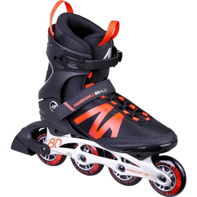 K2 Inlineskates K2 Freedom M Herren Inline Skates Inliner black red 30G0835