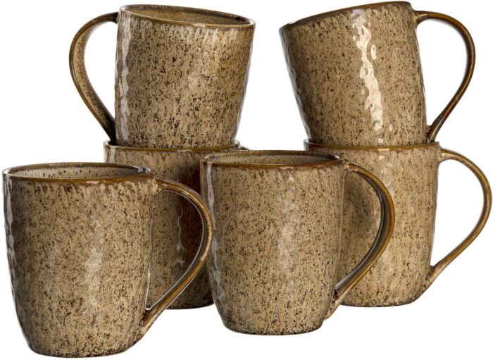 LEONARDO Tasse "MATERA", (Set, 6 tlg.), 430 ml, 6-teilig