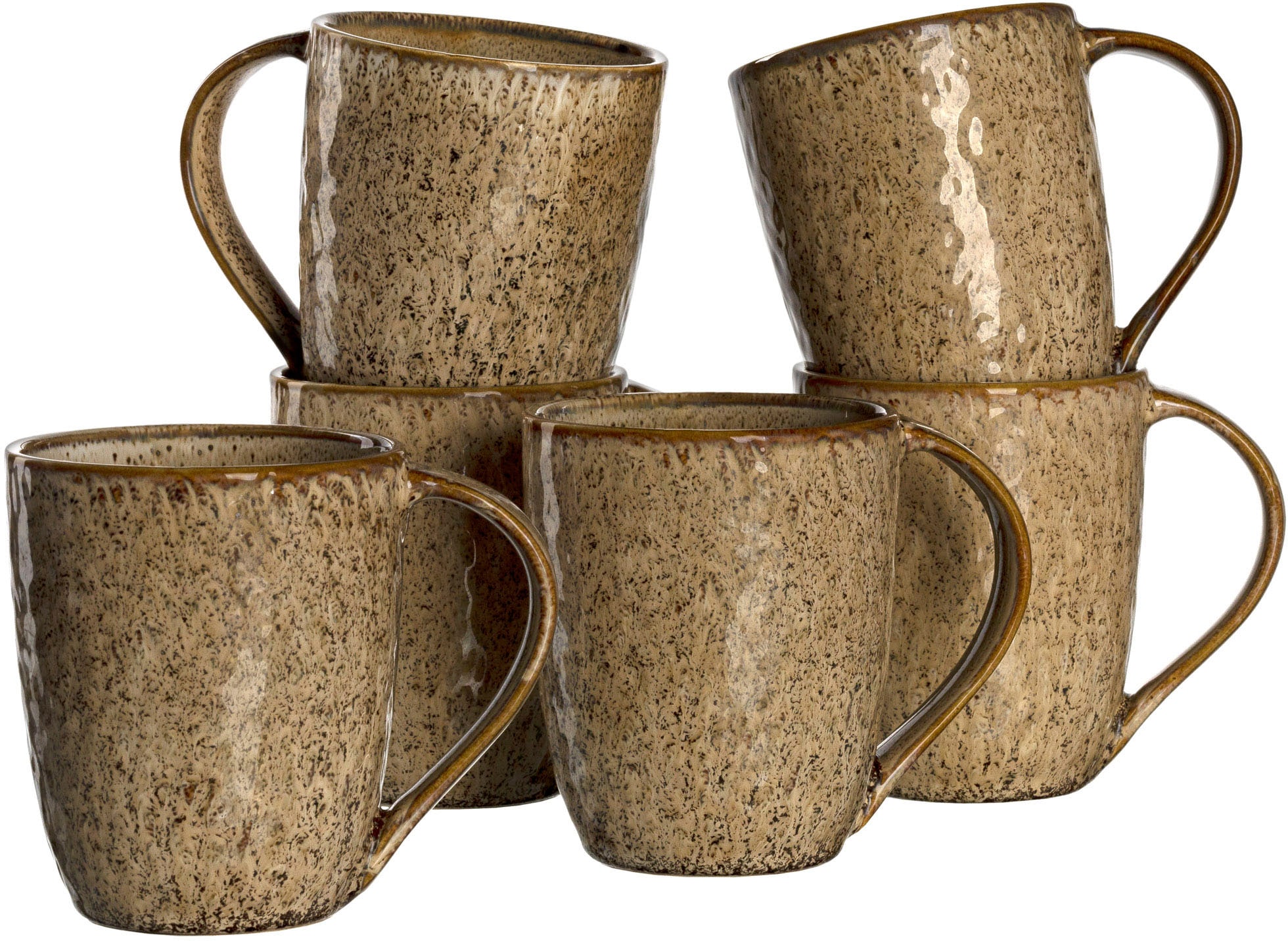 LEONARDO Tasse "MATERA", (Set, 6 tlg.), 430 ml, 6-teilig