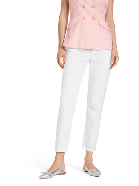 Marc Cain 5-Pocket-Hose "Pants Pastel Icecream" Premium Damenmode 5-Pocket-Hose SILEA - 7/8-lang