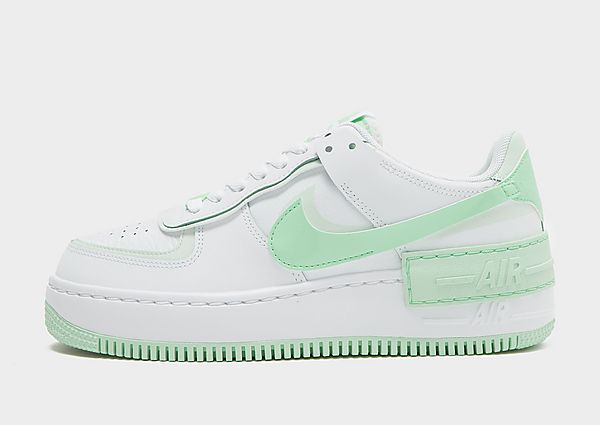 Nike Air Force 1 Shadow Damen - Herren, White/Barely Green/Mint Foam