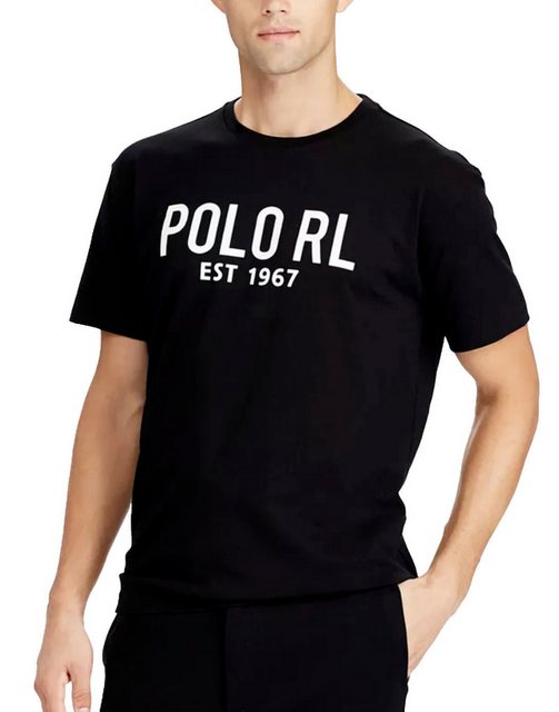 Polo Ralph Lauren Print-Shirt T-Shirt Classic-Fit Logo-Print Est 1967 Jersey Shirt Top