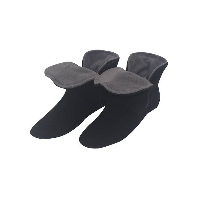 RAIKOU Hausstiefel Hüttenschuhe Stoppersocken für Damen Herren und Kinder Hausschuh (aus Miro Fleece Super Flauschige) mit ABS und Rutschfester Sohle