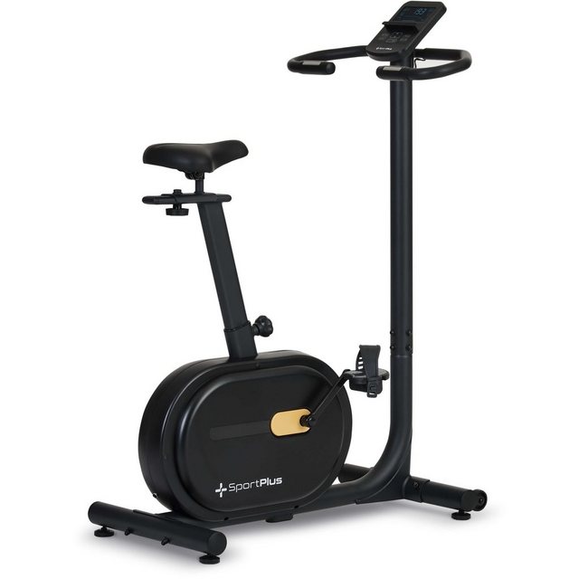 SportPlus Heimtrainer SP-HT-9910-B-iE, Heimtrainer, Fitnessbike mit Magnetbremssystem, Senioren Heimtrainer