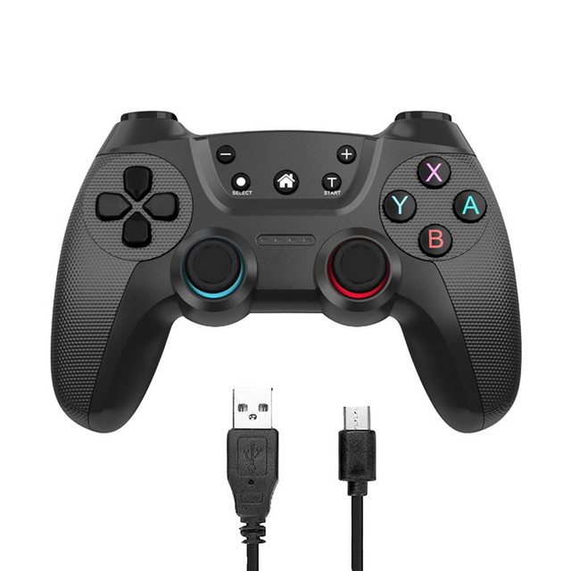 Tadow Gamepad für Switch,Spiel-Controller,Bluetooth,Wireless,Turbo-Funktion Gamepad (Wake up Vibrationsgyroskop 6-Achsen-Somatosensorik)