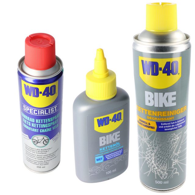 WD-40 Blutdruckmessgerät WD-40 BIKE Reinigungsset, 3-teilig, ideal zur Reinigung und Pflege Ih