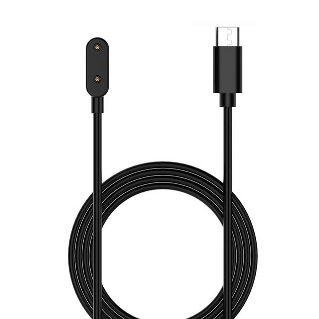 Wigento Für Samsung Galaxy Fit 3 Smart Watch Charging Ladekabel USB -C 1 Meter Stromadapter